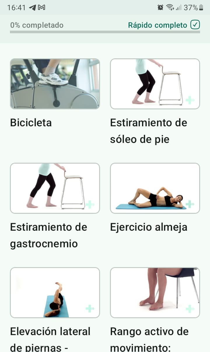 Programa de ejercicios en línea Síndrome de estrés tibial medial